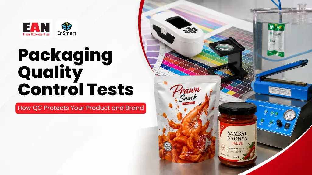 Packaging quality control tests for flexible packaging, labels and printed packaging in Malaysia