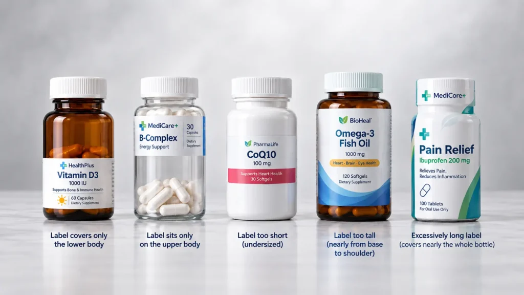 Unsuitable Label on Pharmaceutical Product
