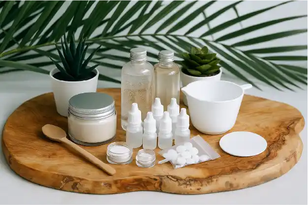Healthcare and beauty product packaging by EAN Label Malaysia