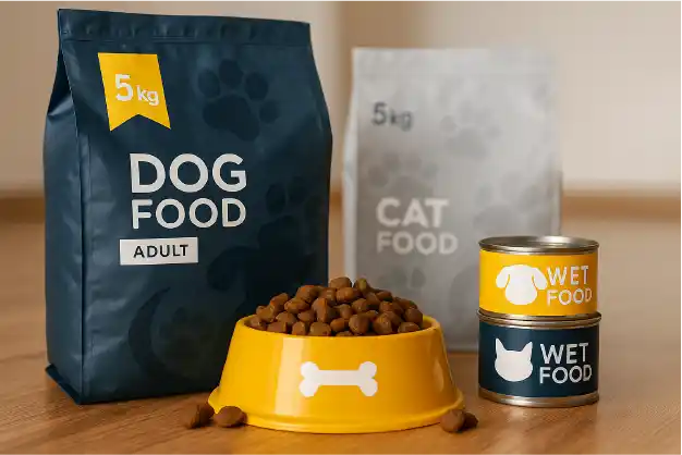 Pet and animal product packaging by EAN Label Malaysia